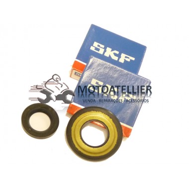 Kit Rolamentos e Vedantes Cambota Vespa 50S