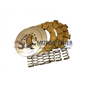 Kit Discos Embraiagem Reforçada Vespa PX125-150