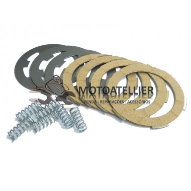 Kit Discos Embraiagem Reforçada Vespa FL2